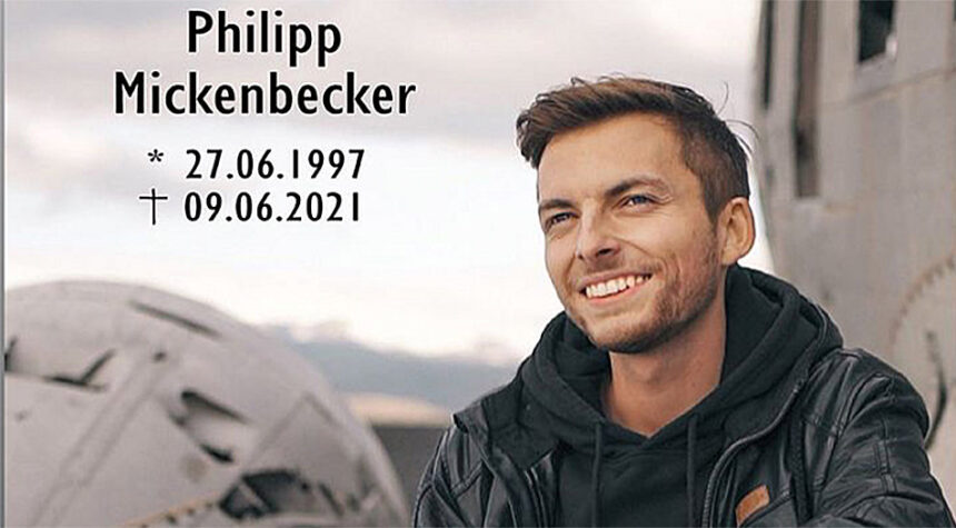 Philipp Mickenbecker Todesanzeige