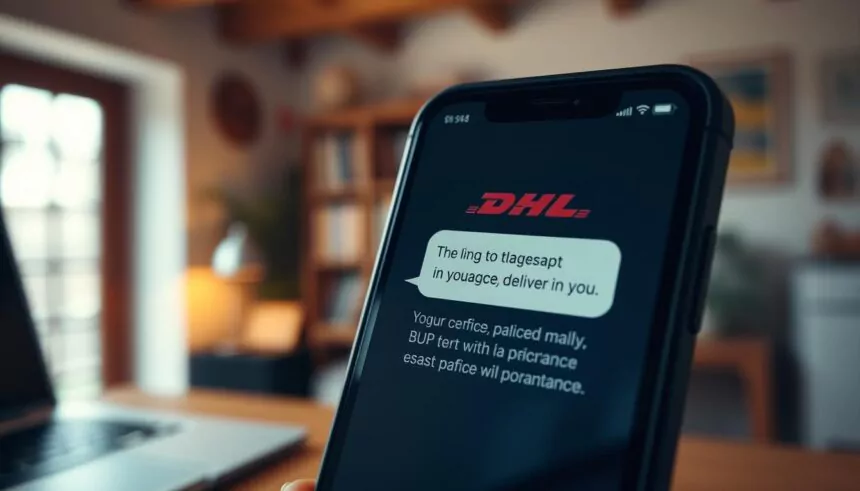 dhl fake-sms geöffnet was tun